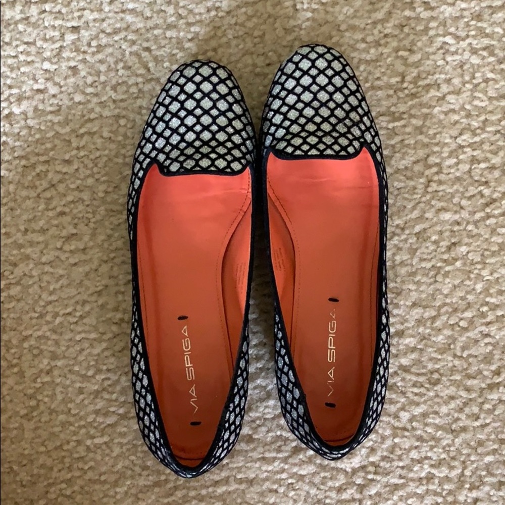 Via Spiga sparkly flats